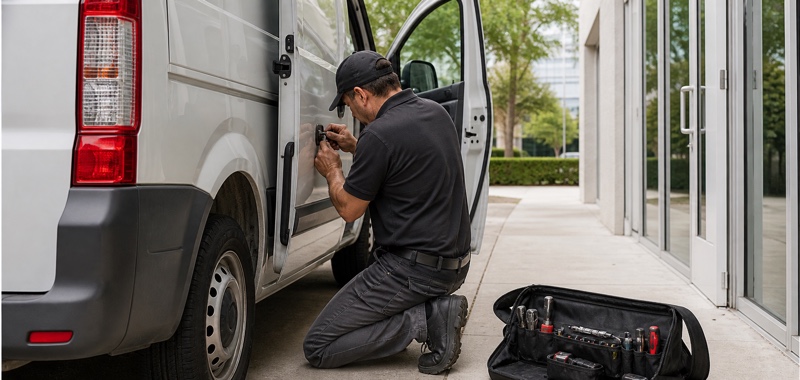 24/7 lockout response vehicle in Orlando, Florida.