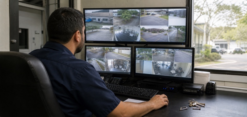 Multi-site camera dashboard in Orlando, Florida.